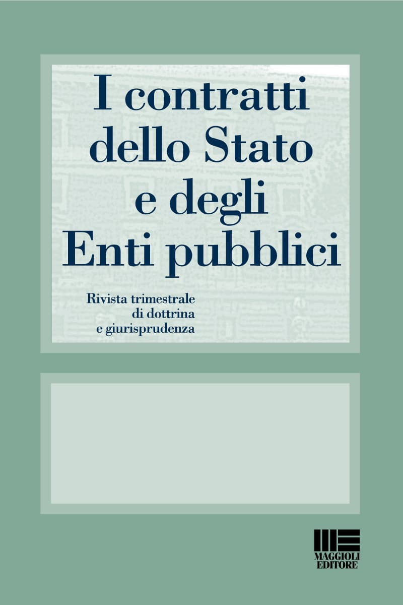 I contratti dello Stato e degli Enti pubblici