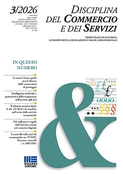 Disciplina del Commercio e dei Servizi